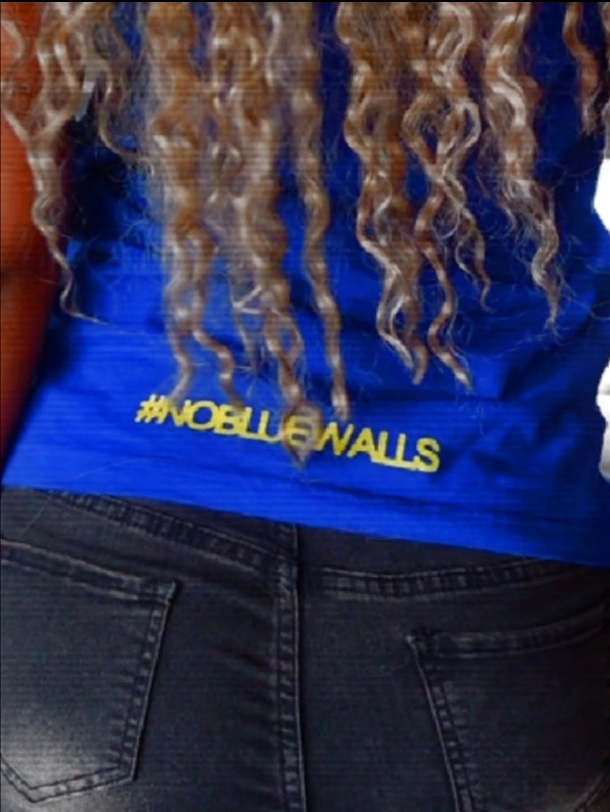 #NOBLUEWALLS TEE